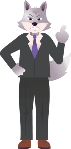 Le Loup, posture 3